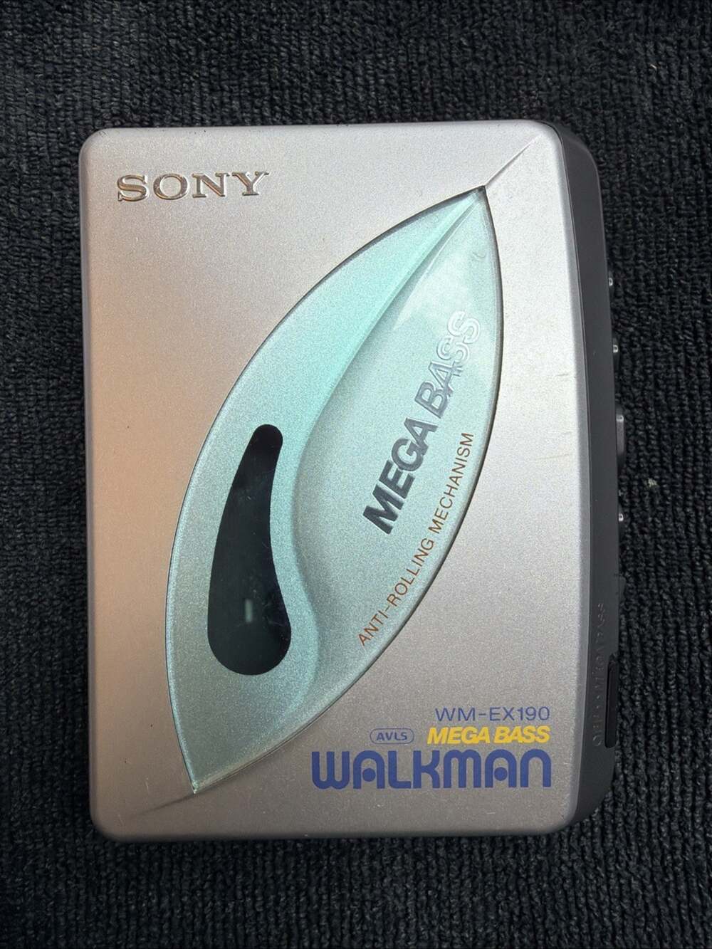 SONY Walkman WM-EX190 ALVS Mega Bass Cassette Player New Belt Tested Working